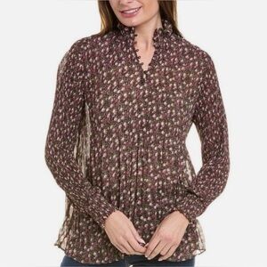 Cabi Knife Pleat Blouse